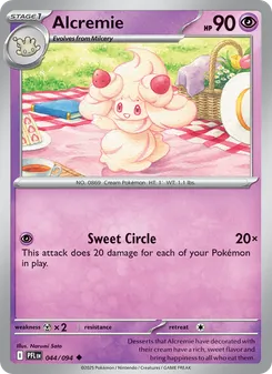 Alcremie (Phantasmal Flames 44)