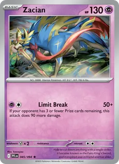 Zacian (Phantasmal Flames 45)