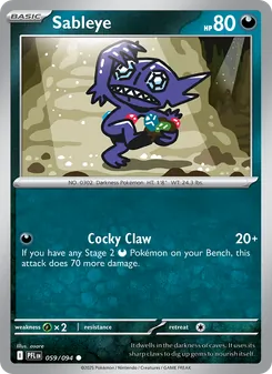 Sableye (Phantasmal Flames 59)