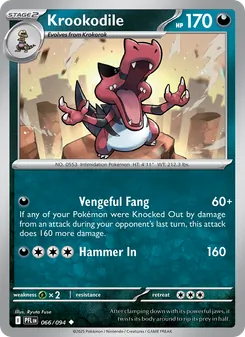 Krookodile (Phantasmal Flames 66)