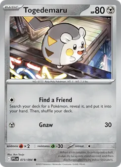 Togedemaru (Phantasmal Flames 73)