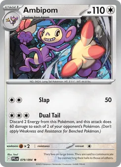 Ambipom (Phantasmal Flames 79)