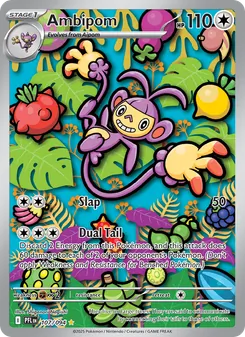 Ambipom (Phantasmal Flames 107)