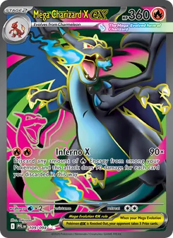 Mega Charizard X ex (Phantasmal Flames 109)