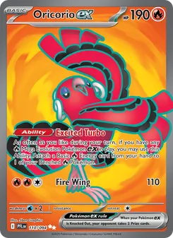 Oricorio ex (Phantasmal Flames 110)