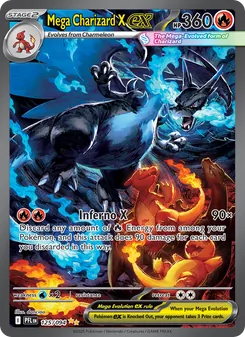 Mega Charizard X ex (Phantasmal Flames 125)