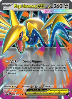 Mega Skarmory ex (Perfect Order 55)