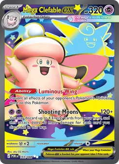Mega Clefable ex (Perfect Order 103)