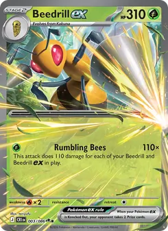 Beedrill ex (Chaos Rising 3)