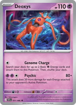 Deoxys (Chaos Rising 31)