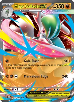 Mega Gallade ex (Chaos Rising 48)