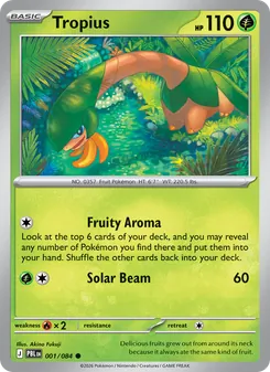 Tropius (Pitch Black 1)
