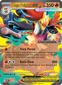 Mega Delphox ex (Pitch Black 8)