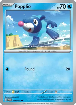 Popplio (Pitch Black 18)