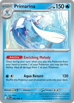 Primarina (Pitch Black 20)