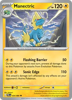 Manectric (Pitch Black 24)