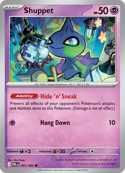 Shuppet (Pitch Black 33)