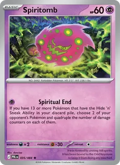 Spiritomb (Pitch Black 35)