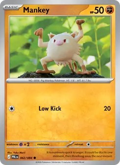Mankey (Pitch Black 42)