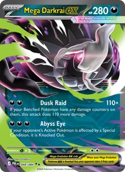 Mega Darkrai ex (Pitch Black 48)
