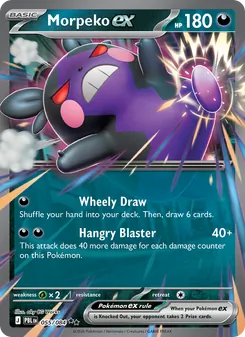 Morpeko ex (Pitch Black 55)