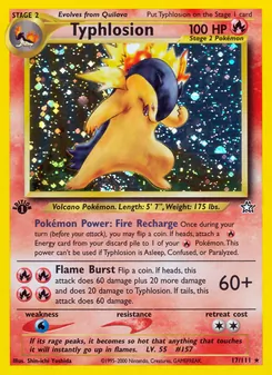Typhlosion (Neo Genesis 17)