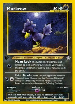 Murkrow (Neo Genesis 24)