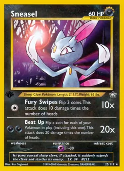 Sneasel (Neo Genesis 25)