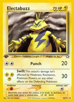 Electabuzz (Neo Genesis 33)