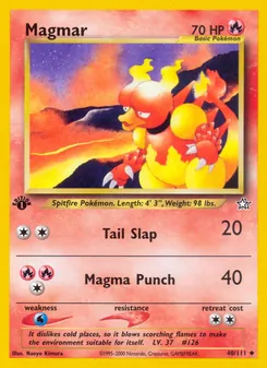 Magmar (Neo Genesis 40)