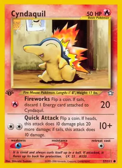 Cyndaquil (Neo Genesis 57)