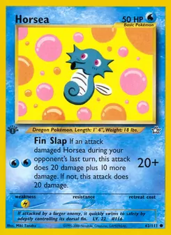 Horsea (Neo Genesis 62)