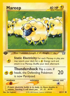 Mareep (Neo Genesis 65)