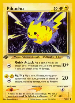 Pikachu (Neo Genesis 70)