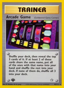 Arcade Game (Neo Genesis 83)