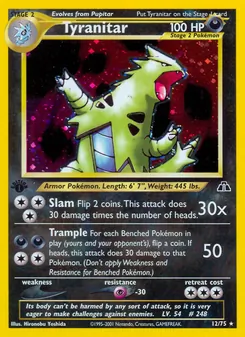 Tyranitar (Neo Discovery 12)