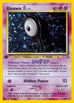 Unown [A] (Neo Discovery 14)