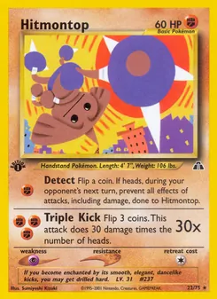 Hitmontop (Neo Discovery 22)