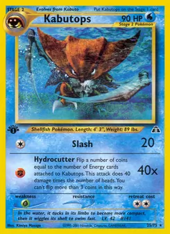 Kabutops (Neo Discovery 25)