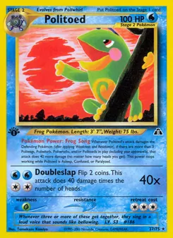 Politoed (Neo Discovery 27)