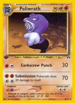 Poliwrath (Neo Discovery 28)
