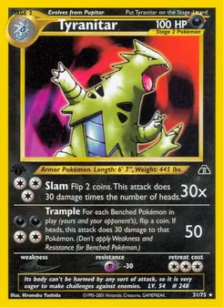 Tyranitar (Neo Discovery 31)