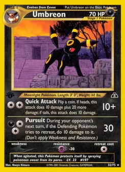 Umbreon (Neo Discovery 32)