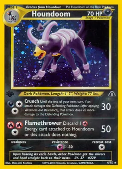 Houndoom (Neo Discovery 4)