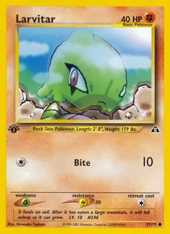 Larvitar (Neo Discovery 57)