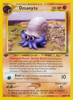 Omanyte (Neo Discovery 60)