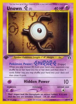 Unown [E] (Neo Discovery 67)
