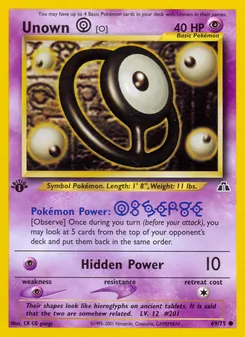 Unown [O] (Neo Discovery 69)