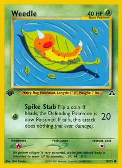 Weedle (Neo Discovery 70)