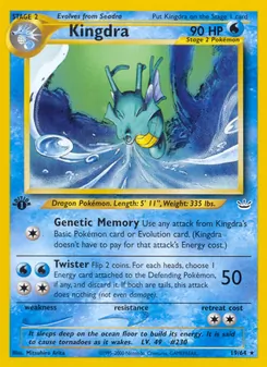Kingdra (Neo Revelation 19)